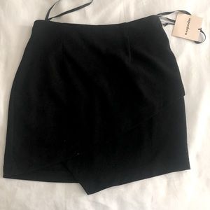 Superdown Black Suede skort - XS